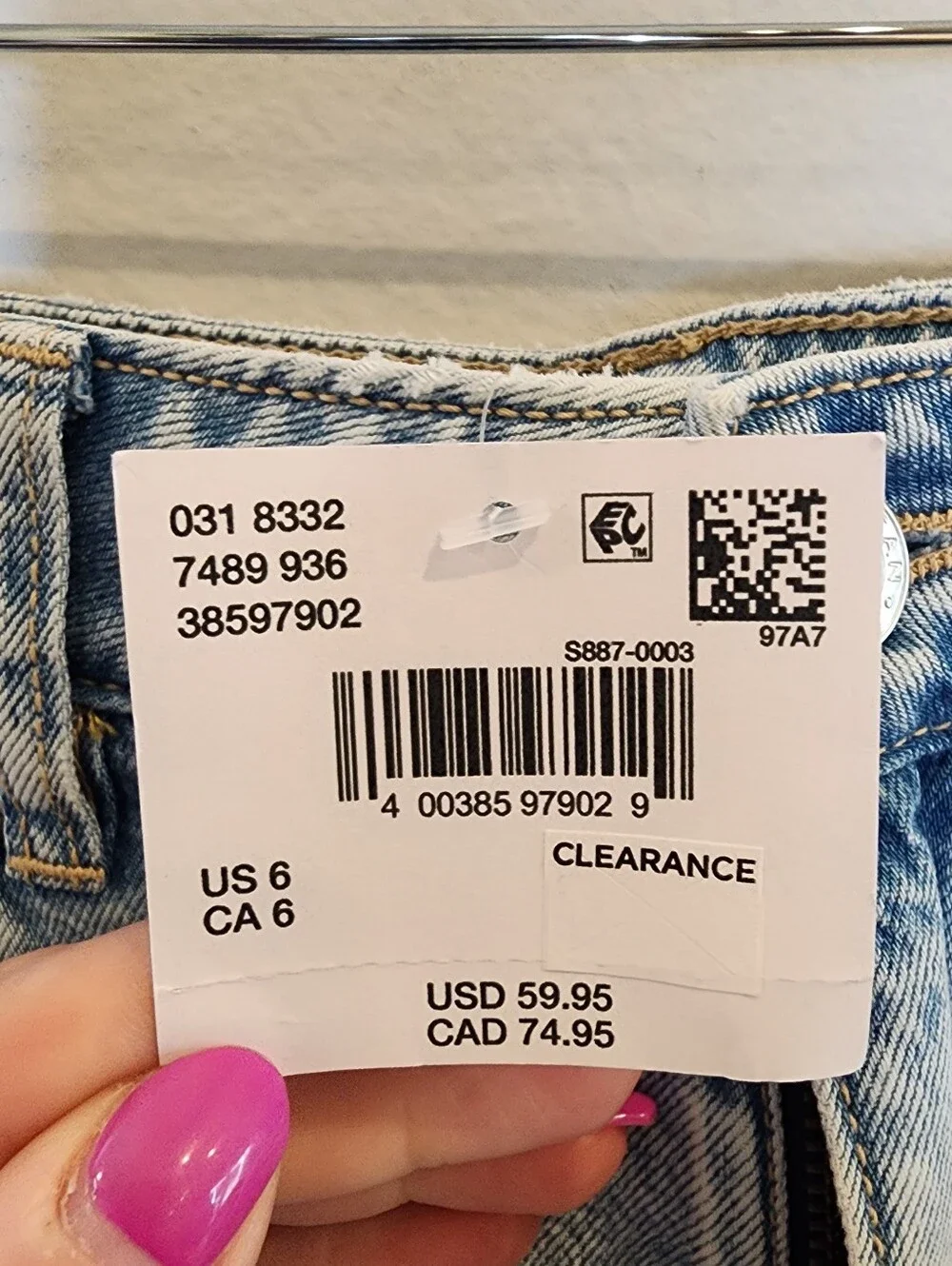 NWT American Eagle Drape Denim Midi Maxi Skirt Front Slit Size 6 (Runs Big?)
